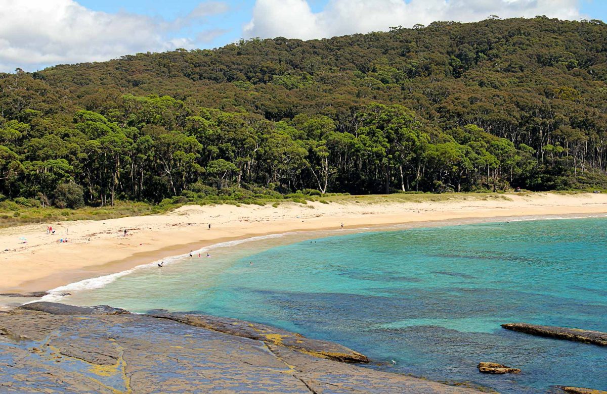Depot Beach in Murramarang National Park. 