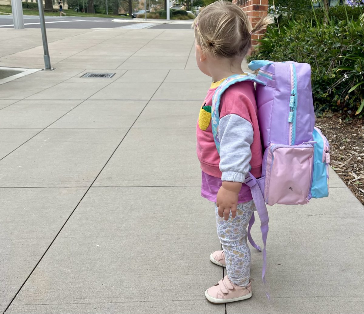 Our 12-month-old is four weeks into daycare and cries at every drop-off. 