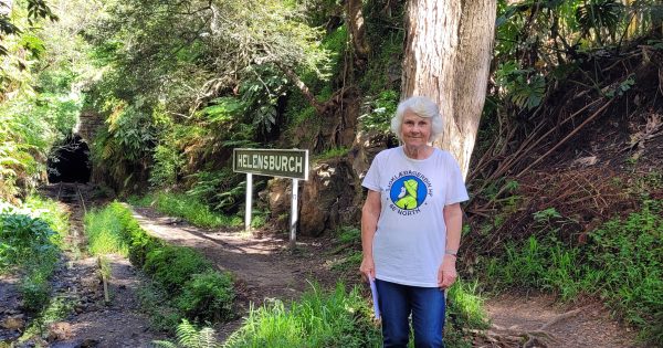 Merilyn House has been making Helensburgh's bush her home for decades