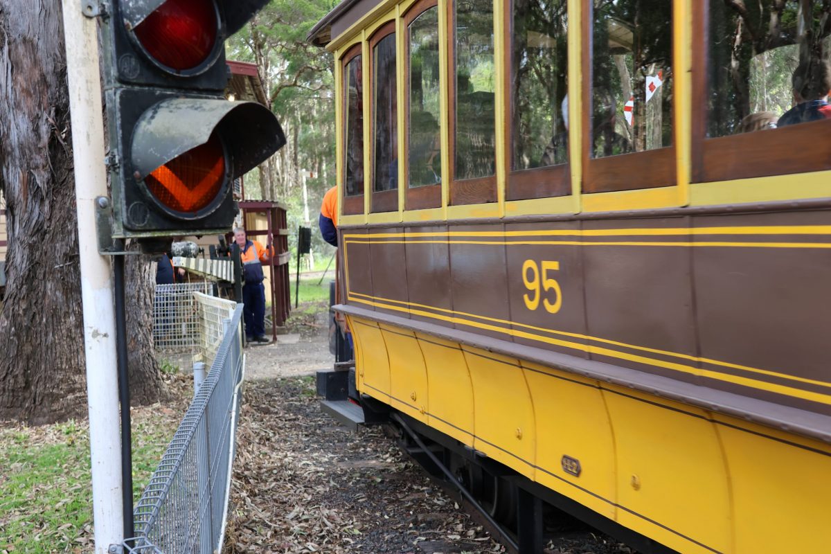 Tram at Illawarra Light Railway Museum