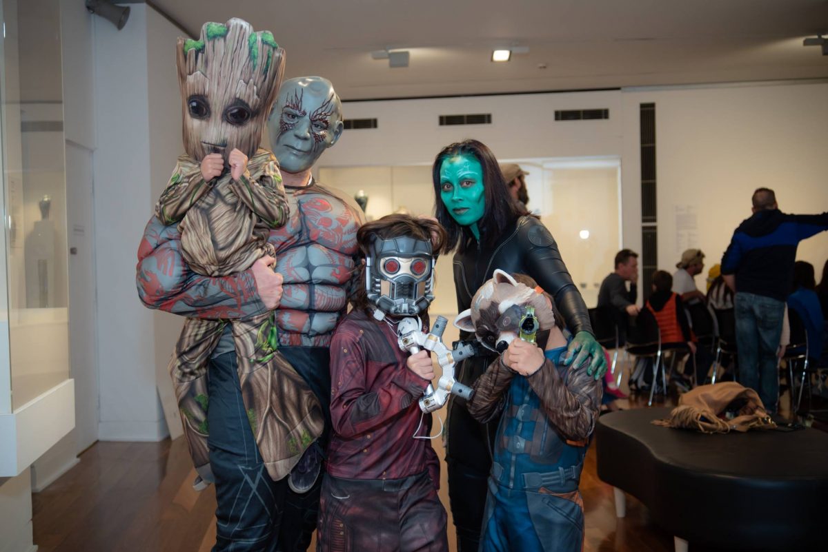 Cosplay runs in the family at Comic Gong. 