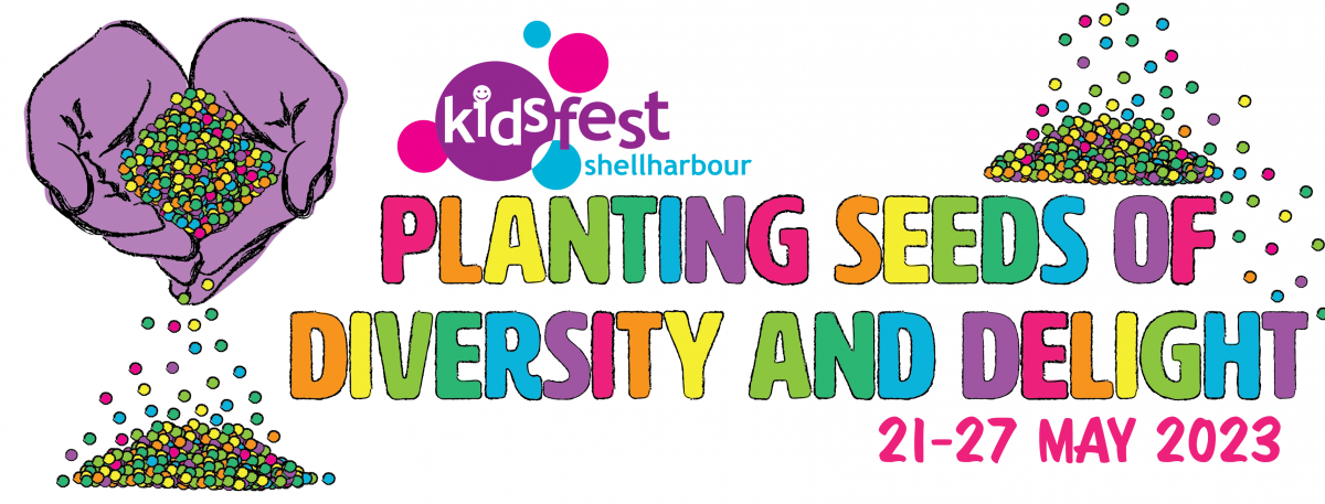 Flyer for Kidsfest Shellharbour 2023