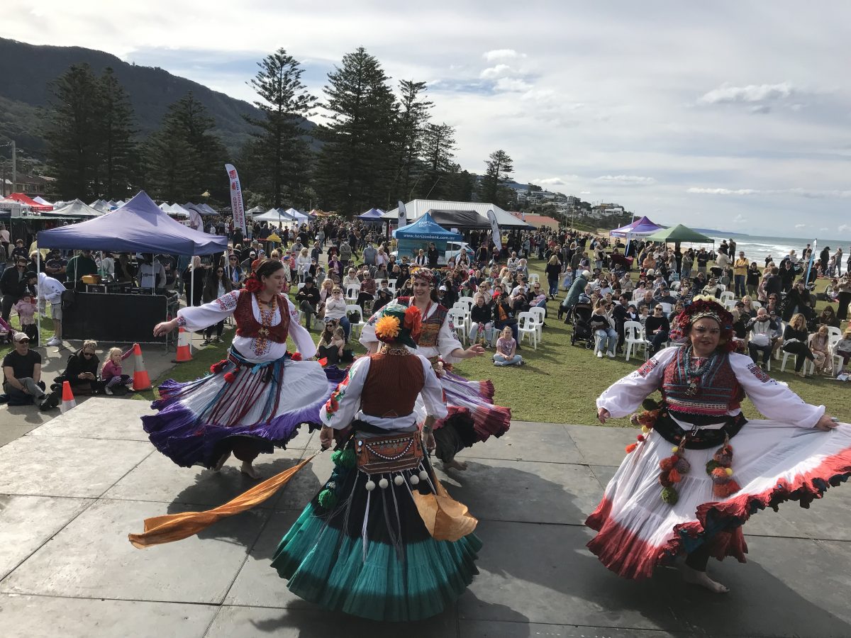 women dancing