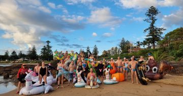 Sharkbaiters and inflatables to make a splash for Dementia Australia