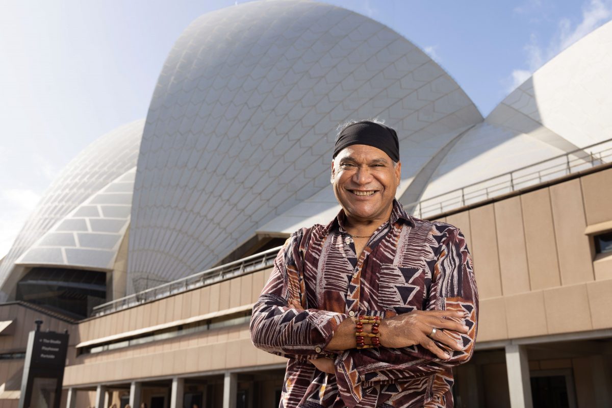 Wollongong chef Mark Olive at Sydney Opera House
