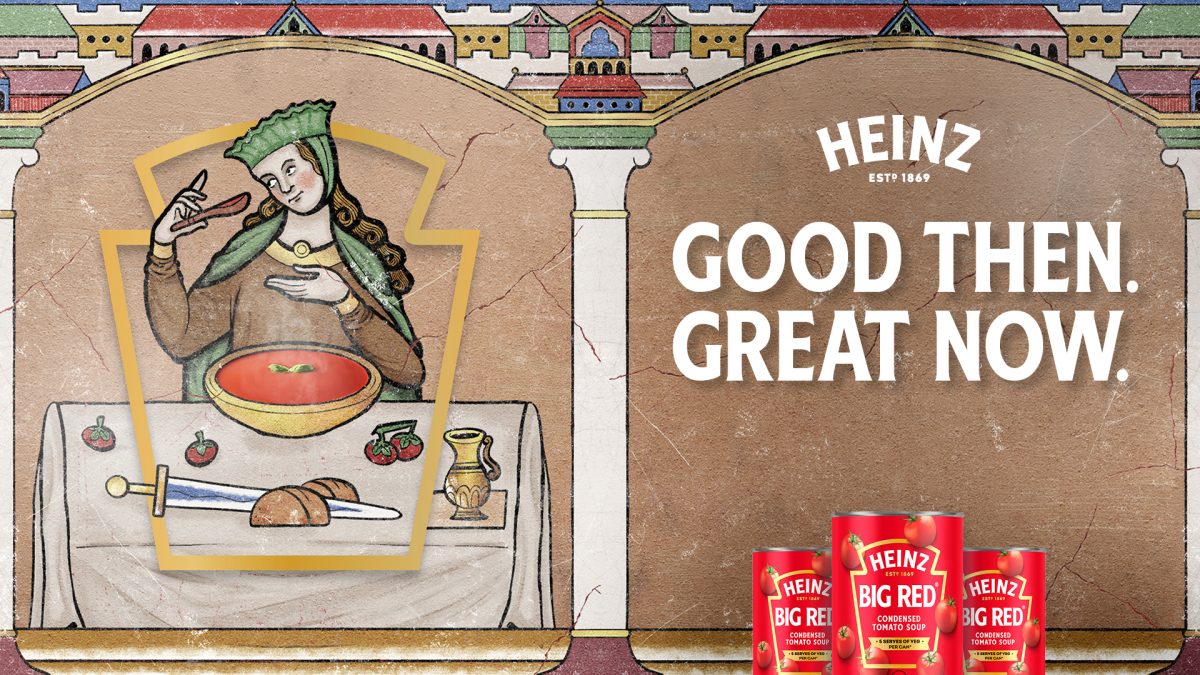 Advertisement for Heinz soup