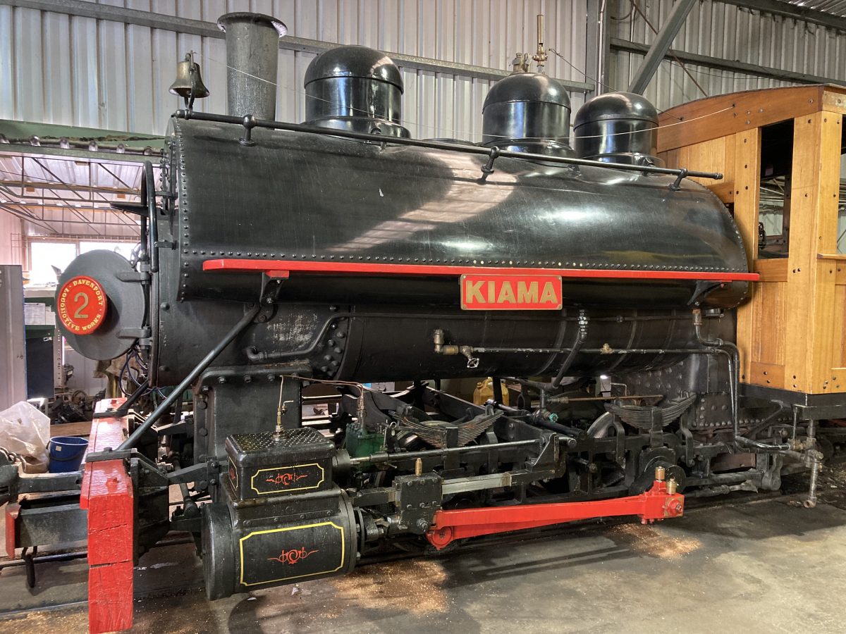 Locomotive Kiama at Illawarra Light Railway Museum