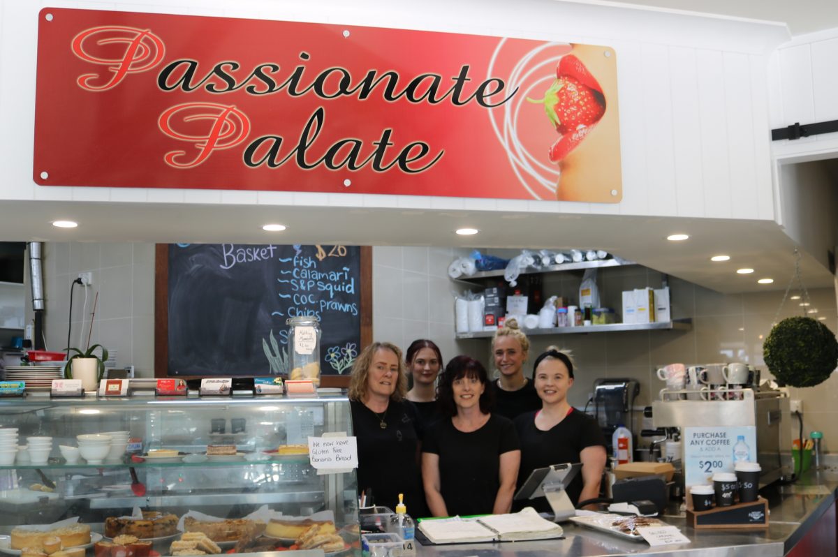 Karen Hall and her crew at Passionate Palace.