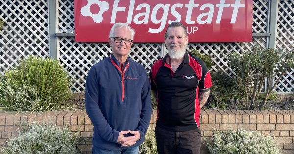 Flying the flag at Flagstaff: outgoing CEO Roy Rogers hands over the reins to Rodney Clark