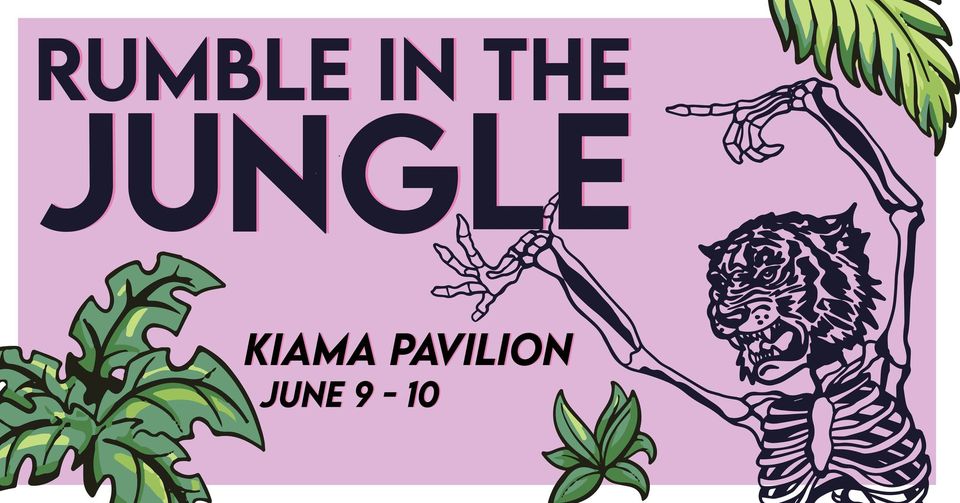 Rumble in the Jungle Kiama flyer