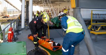 Port Kembla's emergency capabilities tested with a massive multi-agency response exercise