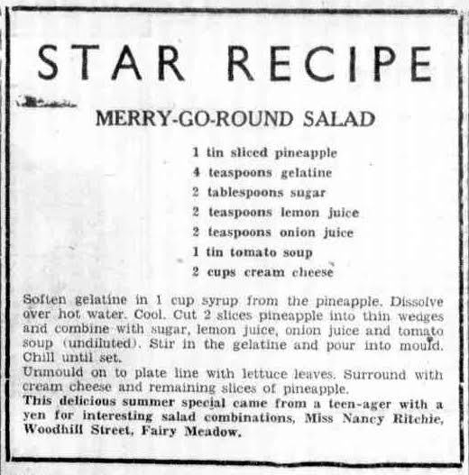 Cutting from South Coast Daily for Merry-Go-Round Salad