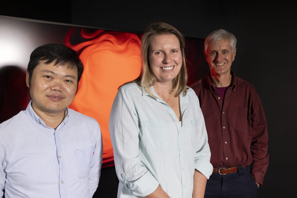 UOW researchers Bo Li, Zenobia Jacobs, Richard ‘Bert’ Roberts. 