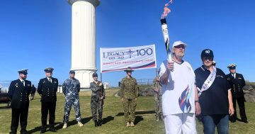 The guiding light for families of fallen soldiers - Legacy marks centenary with torch relay through the Illawarra