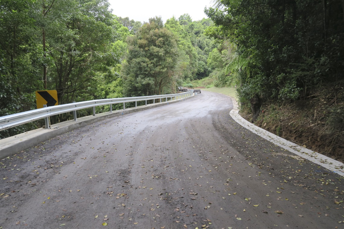Jamberoo Mountain Road repaired.