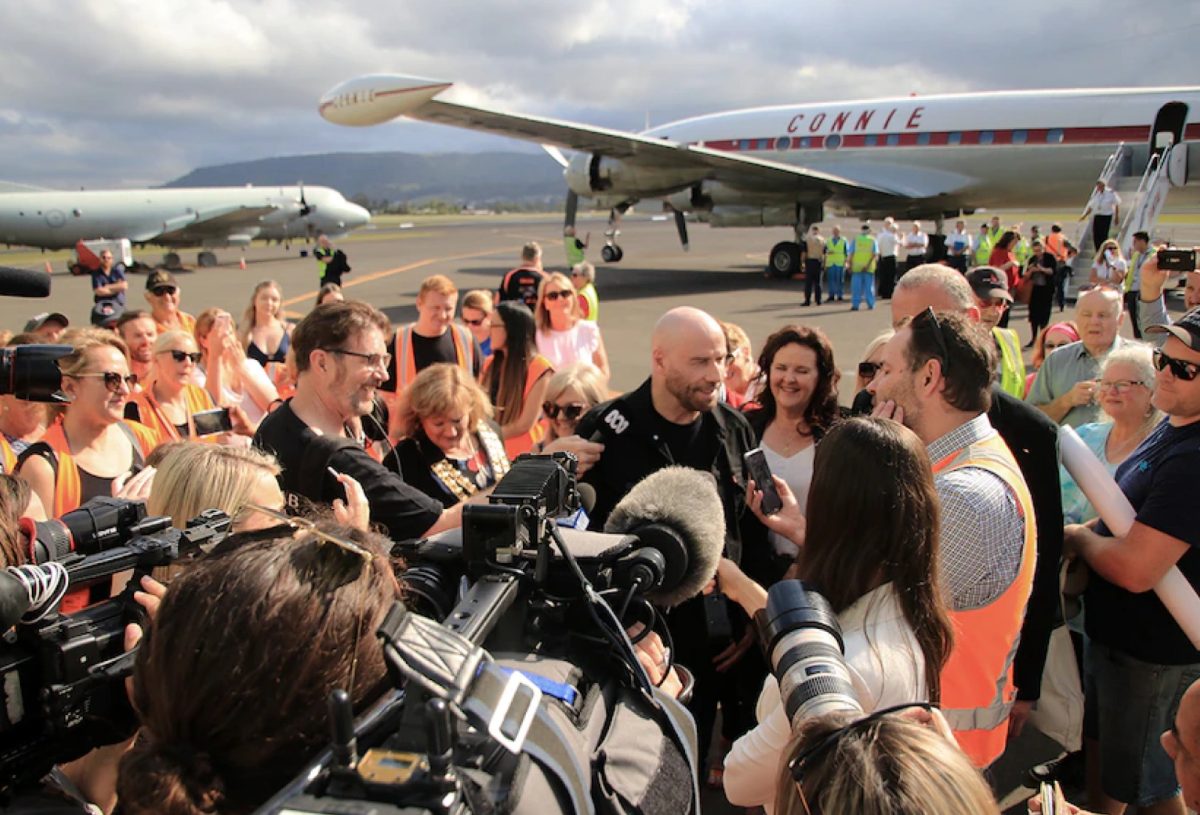 Qantas 707 John Travolta