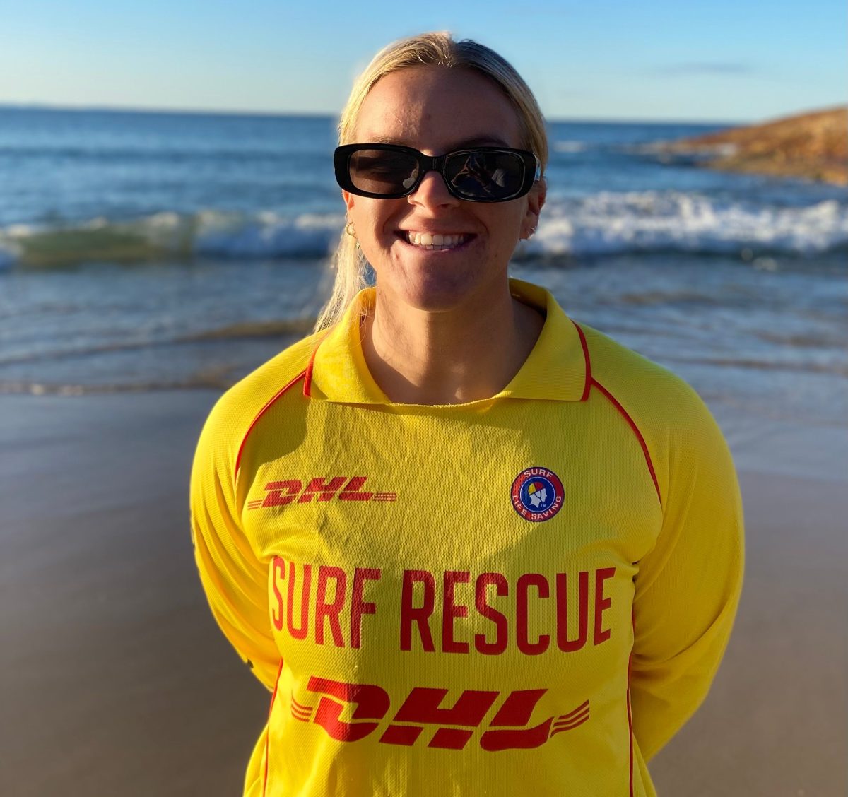 Surf Life Saver Morgan Clarke