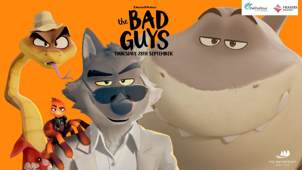 Poster for animated film The Bad Guys