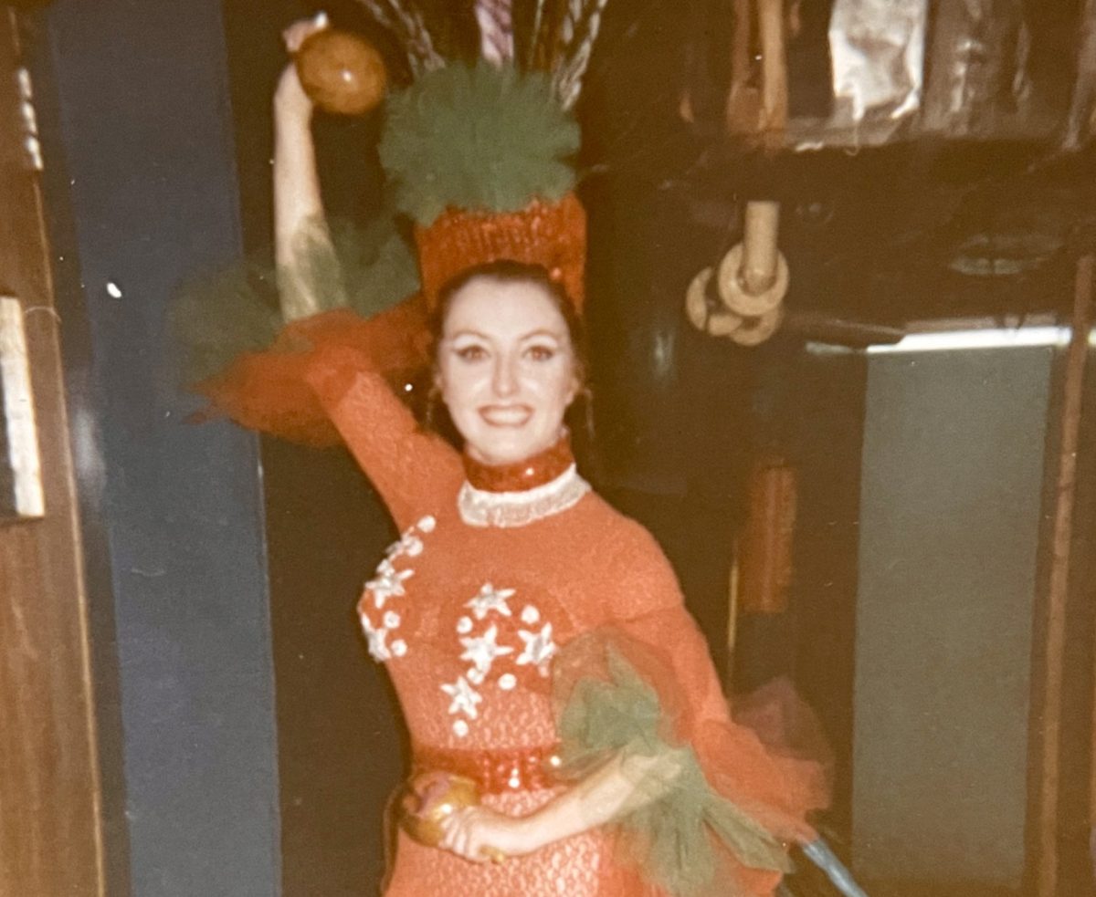 Rosalynne Boothroyd photo in costume as dancer.