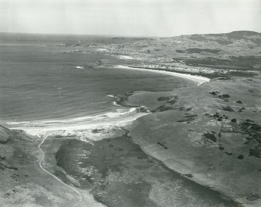 Killalea Beach in the 1970s.