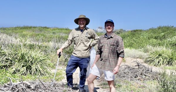 Festival fans earn tickets for clearing out Puckeys Reserve 'rubbish trap'