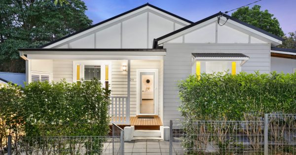 Total restoration of century-old Woonona cottage blends old world charm with modern living