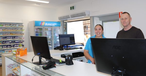Woonona pharmacy rises from the ashes to reopen front doors and welcome daylight