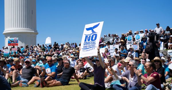 Protest group rejects offshore wind zone proposal while youth movement calls for support