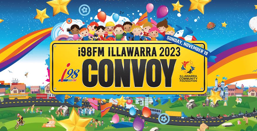 i98FM Illawarra Convoy banner