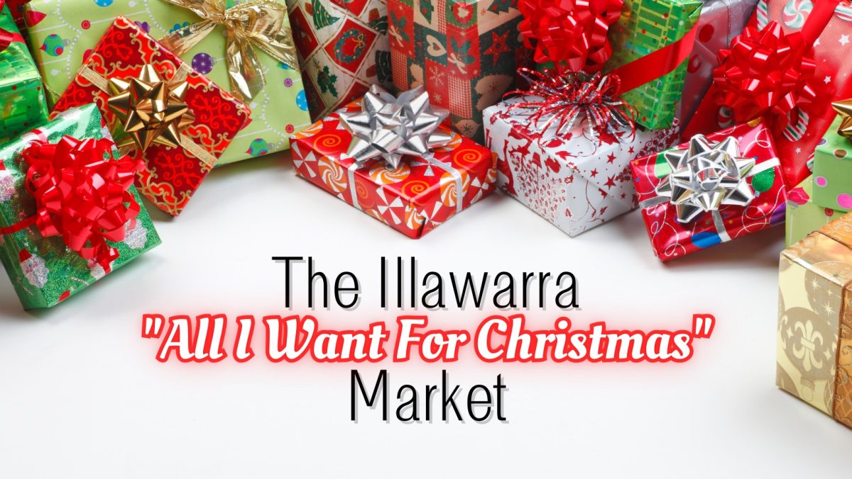 Flyer for The Illawarra All I Want For Christmas Market