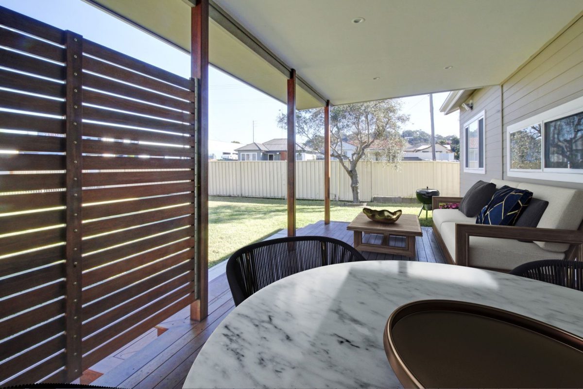 Deck at 47 West Street in Wollongong