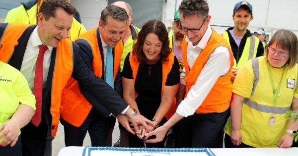 'More than a job': Greenacres workers celebrate birthday milestone with local politicians as services continue to grow