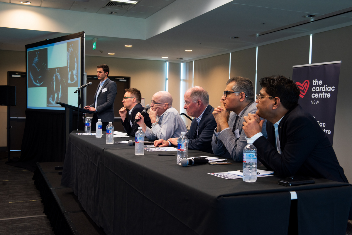 Panel of experts at Wollongong Heart Symposium.