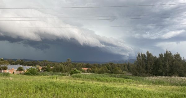 Get ready: Another downpour is set to strike the Illawarra