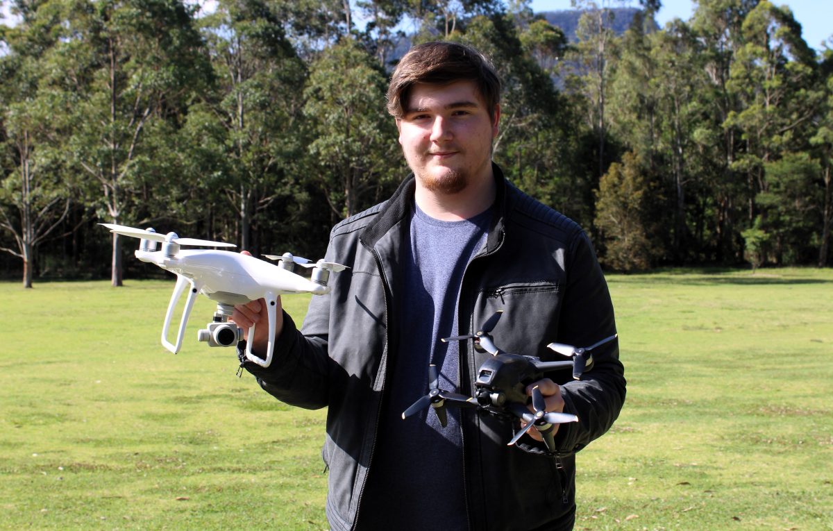 Tavian Matic with drones.