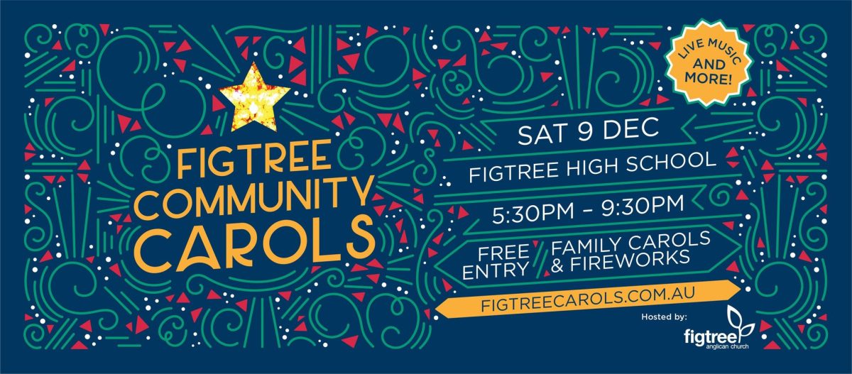 Banner for Figtree Community Carols