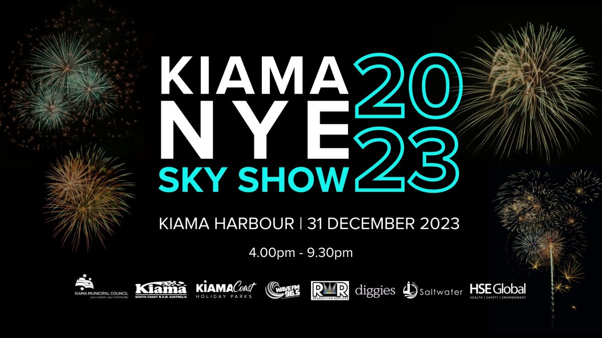 Banner for Kiama NYE Sky Show 2023