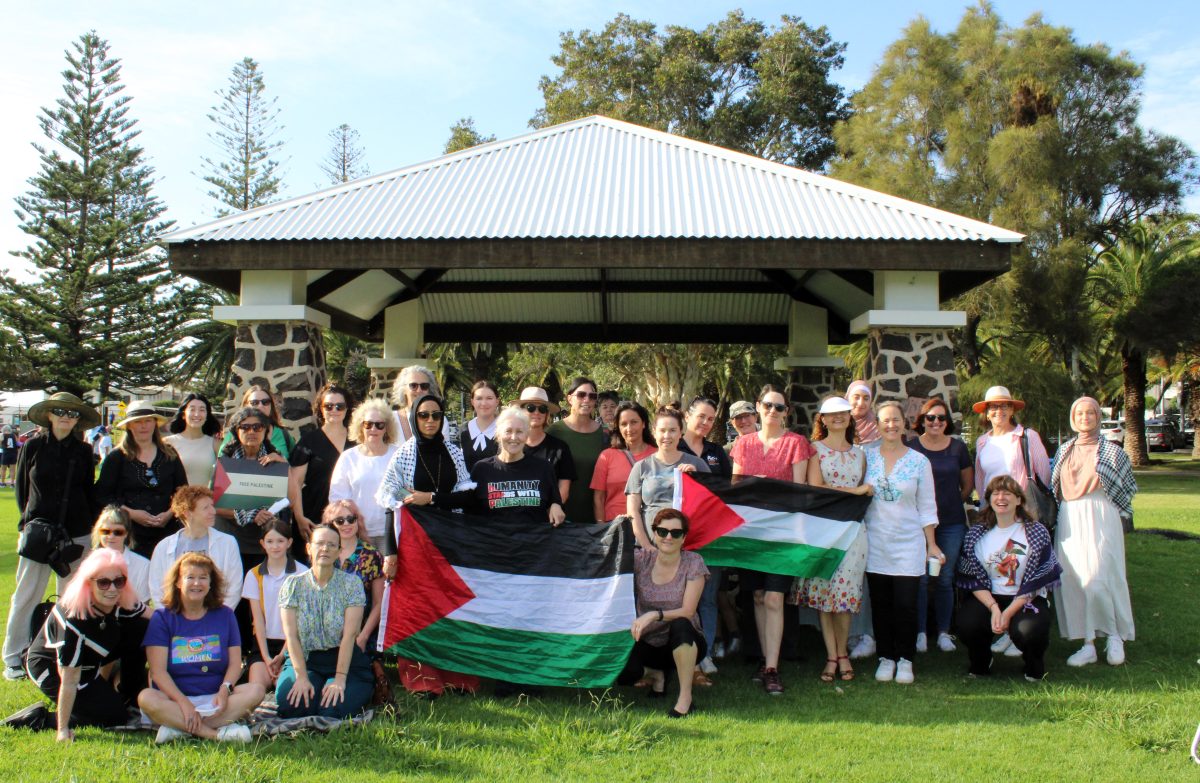 Women at Stuart Park Wollongong at a breakfast supporting women in palestine. 