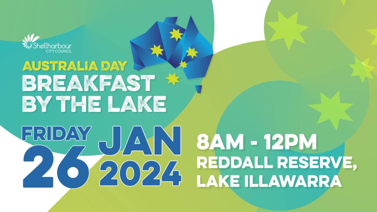 Banner for Australia Day Breakfast By The Lake 