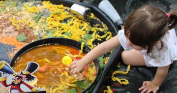 Messy play proves popular with Illawarra kids and parents (and someone else cleans up after!)