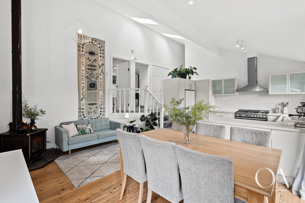 Dining room at 128 Morrison Avenue in Wombarra