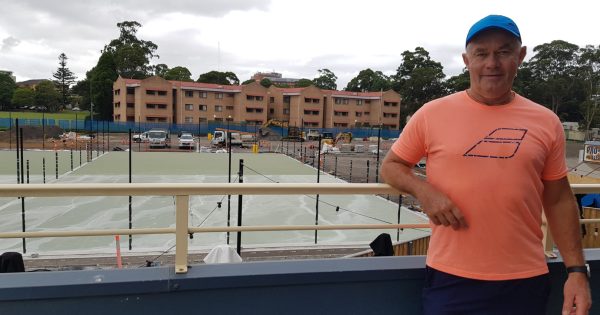 Tennis hub advances with first milestone reached in development of international standard courts