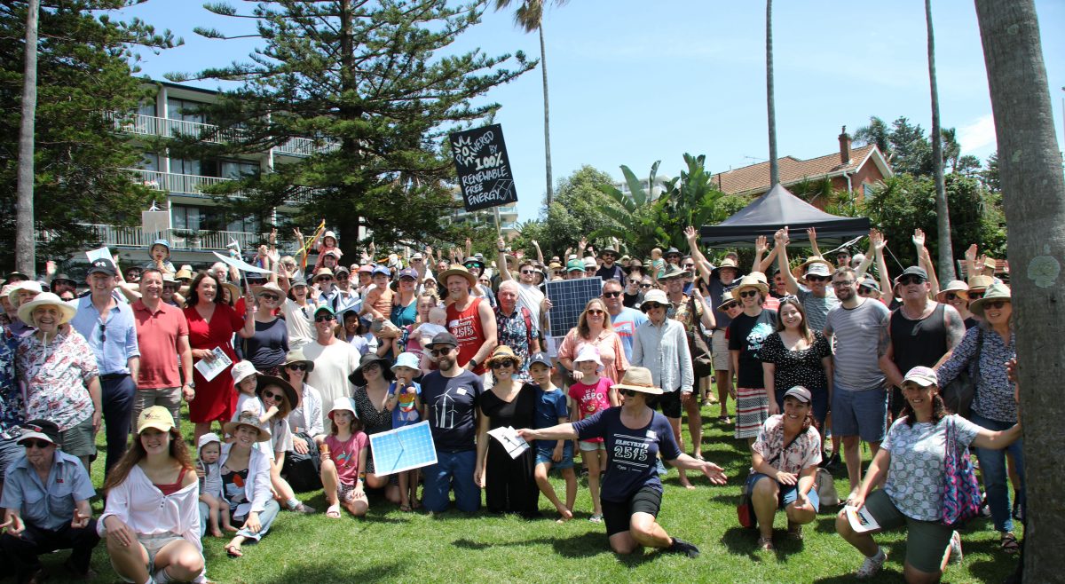 Crowd of attendees at Osborne Park Wollongong 