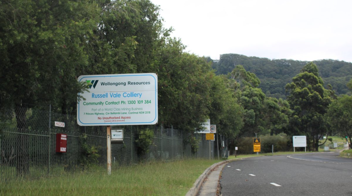 Russell Vale Colliery owners, Wollongong Resources Pty Ltd has been fined by the EPA after tonnes off coal was discharged from the site.