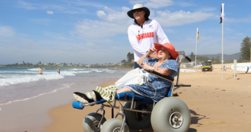 Lynette's wish to visit the beach made possible thanks to council's new wheels