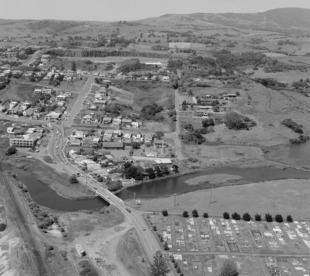 Aerial photo of Kiama.