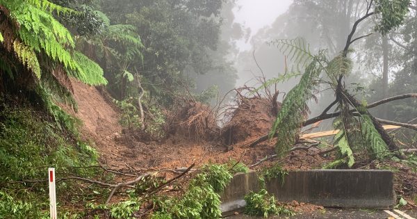 Repairs to finally start on Moss Vale Road after landslip damage in 2022 deluge