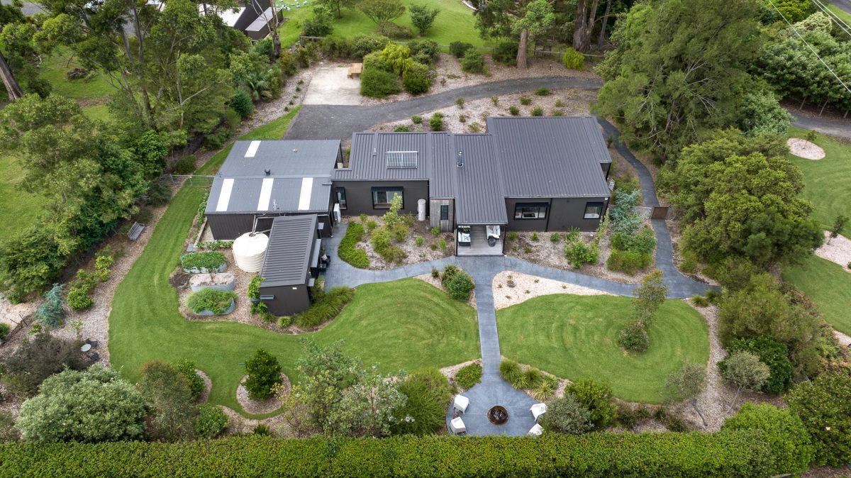 Aerial view of 65B Kangaroo Valley Road in Berry