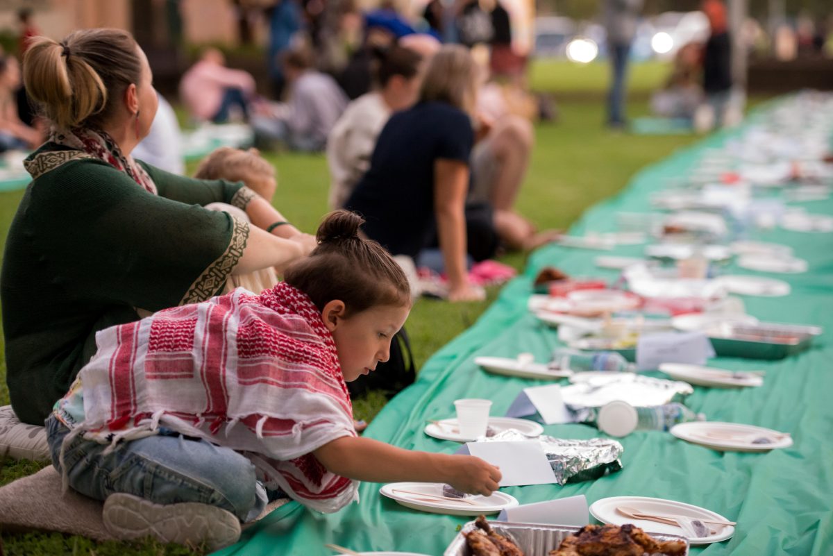 More than 100 people gathered for a very special Iftar in Wollongong on Sunday 24 March.