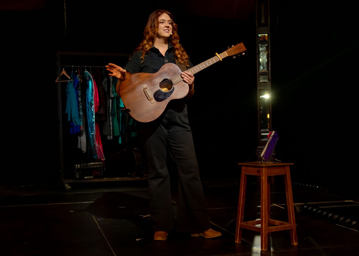 Illawarra playwright Kay Proudlove performs Dear Diary on stage